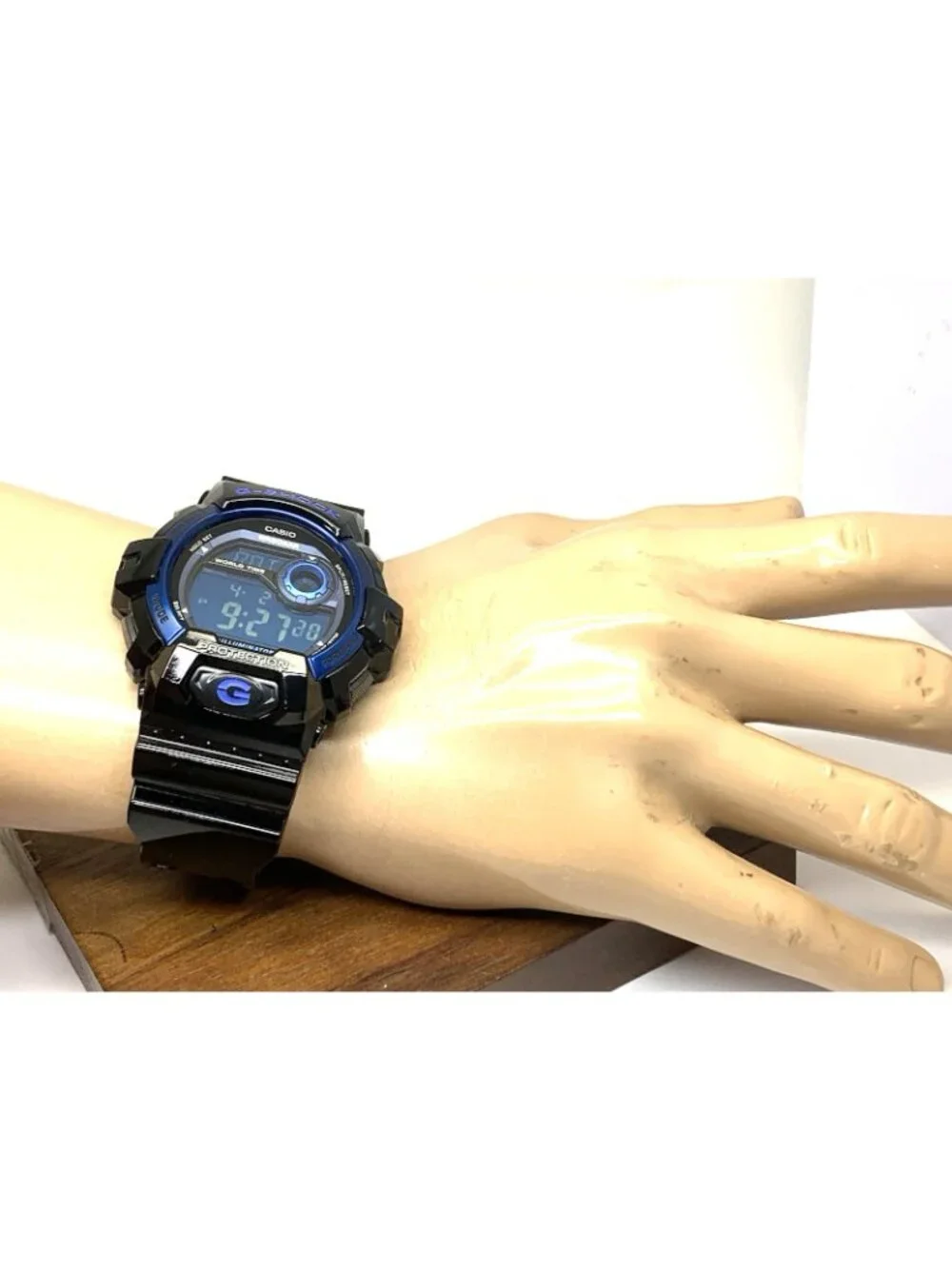 Casio G-Shock Men's Watch G8900 Quartz Digital Blue Black Resin Sport 3285 50mm